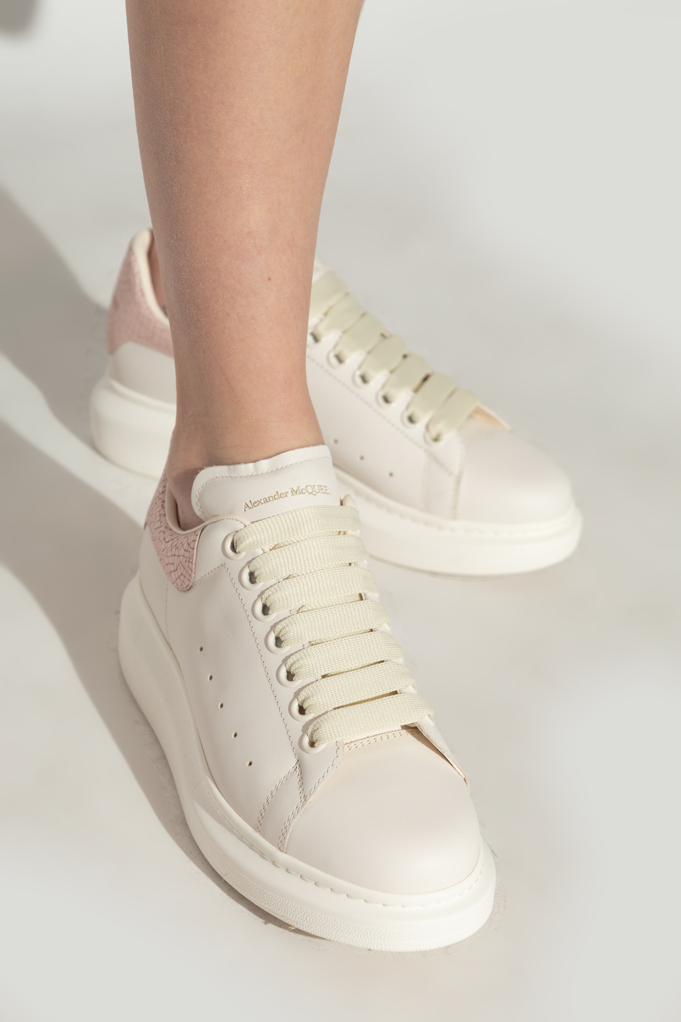 White Leather sneakers Alexander McQueen - Vitkac Italy